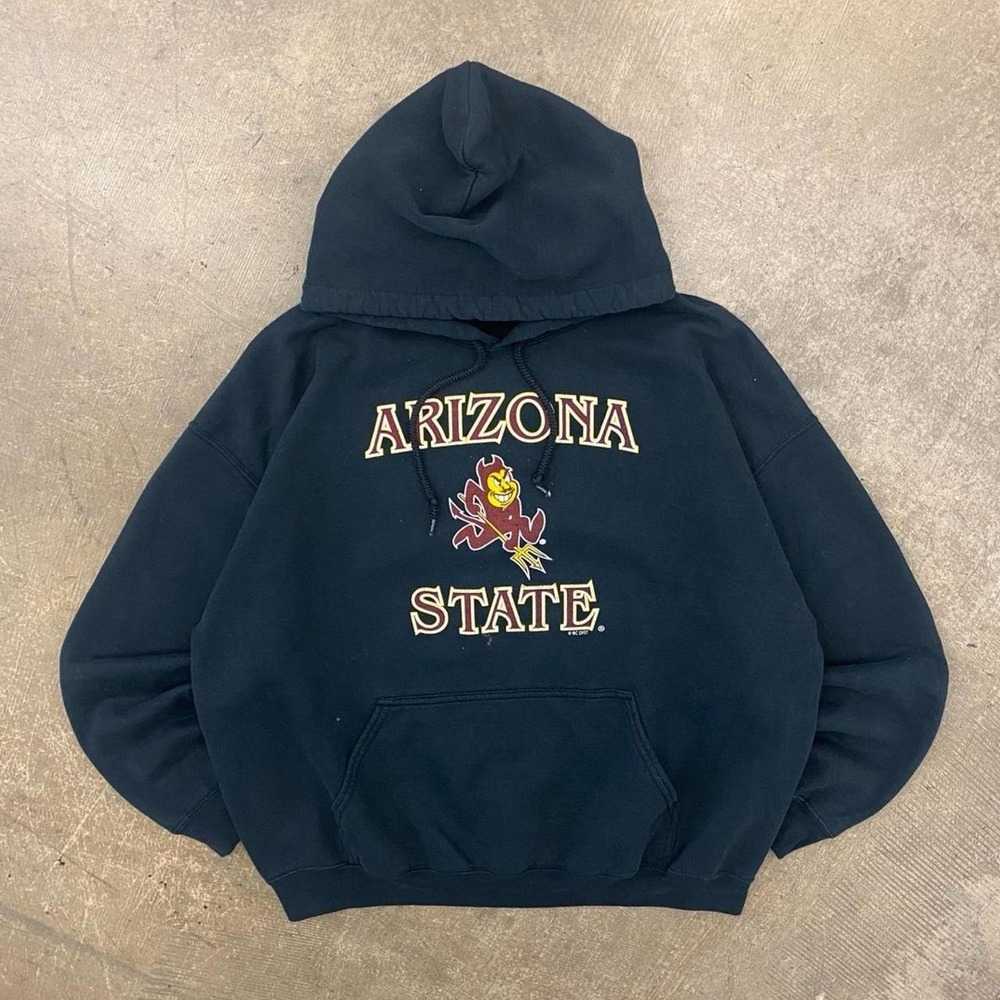 Vintage ASU Arizona State University Sun Devils 2000s Sparky Hoodie Size XL